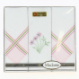 3 Pink Flower Embroidered Cotton Handkerchiefs - Traclet
