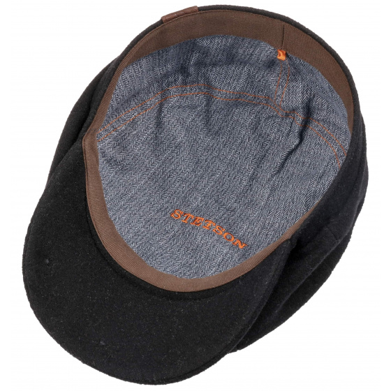 Casquette Hatteras Laine Noir Stetson