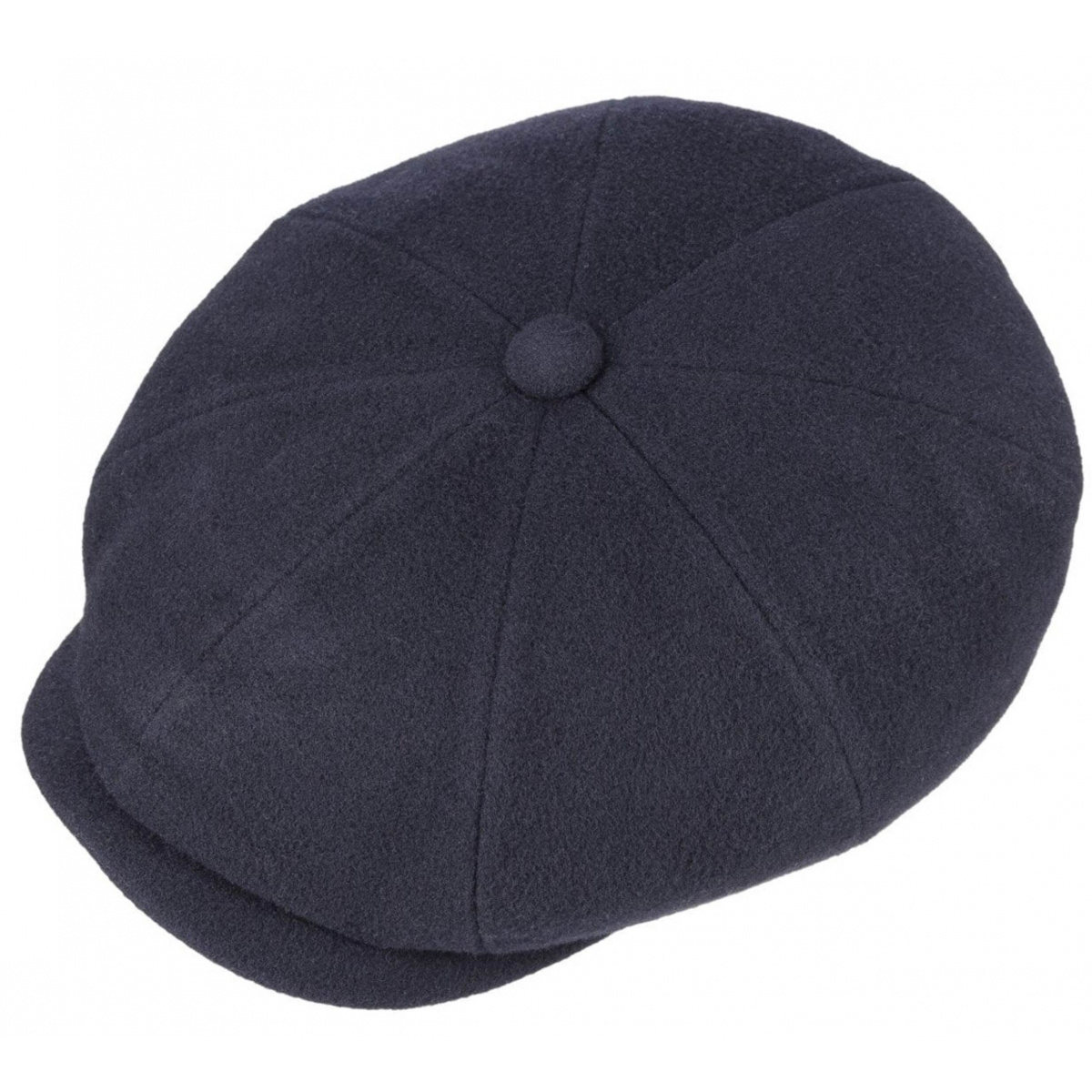 Stetson winter hatteras cap Navy Reference : 6378 | Chapellerie Traclet