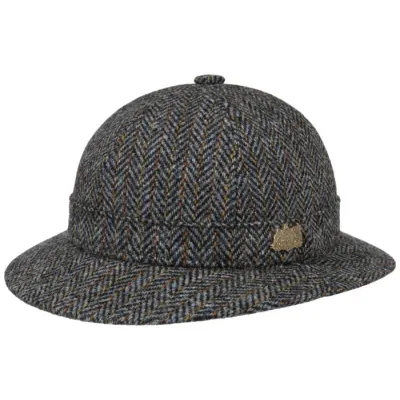 Bob Anglais Deerstalker Harris Tweed Gris - Stetson
