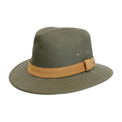 Chapeau Traveller Lin Vert Olive - Stetson