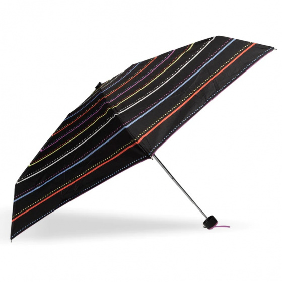 Mini Ultra Slim solar stripe umbrella - Isotoner