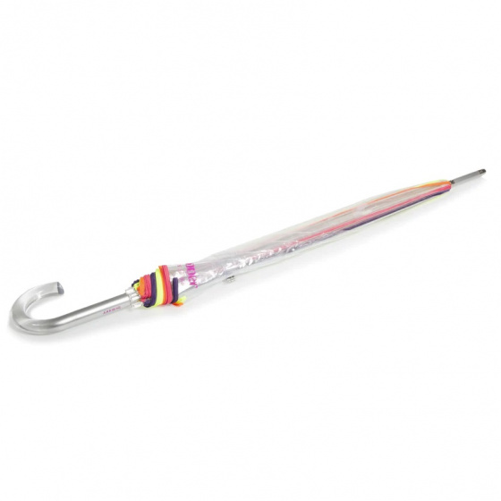 Neon Transparent Bell Umbrella - Isotoner