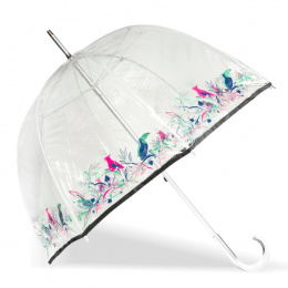 Toucan Transparent Bell Umbrella - Isotoner