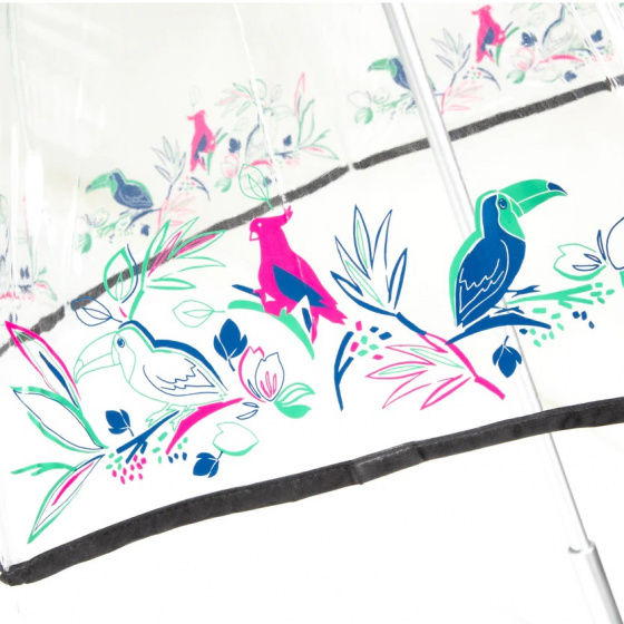Toucan Transparent Bell Umbrella - Isotoner