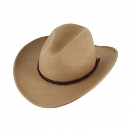 Western Oklahoma Beige Hat - Traclet