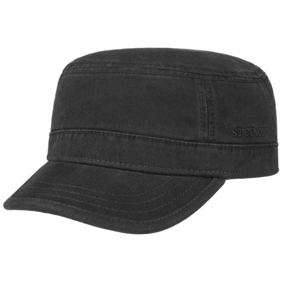 Casquette Army Gosper Noir UPF 40+ - Stetson
