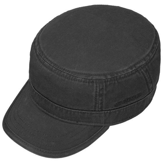 Army Cap Gosper Black UPF 40+ - Stetson