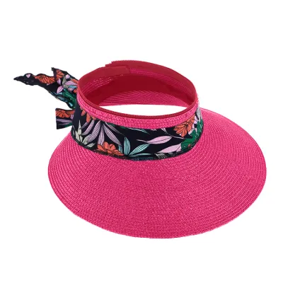 Santa Giulia Large Visor Cap Fuchsia - Traclet