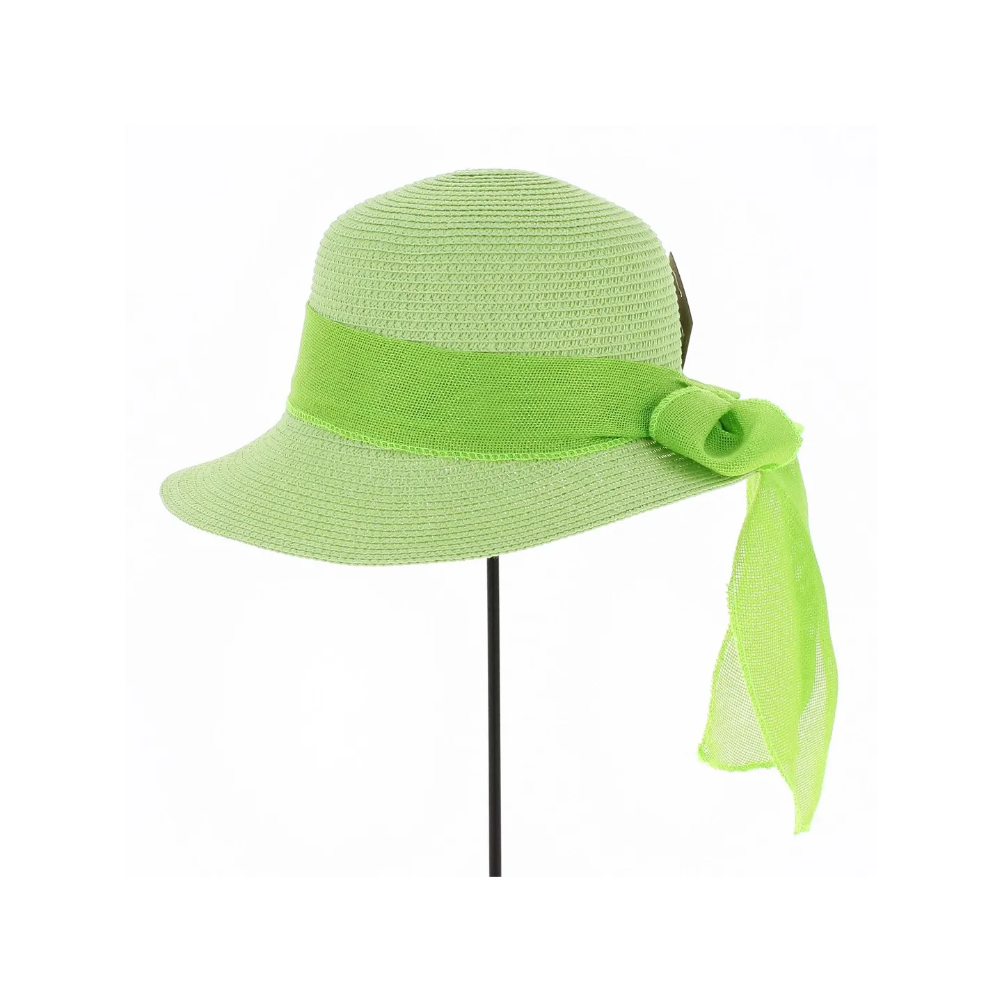 Casquette Estagnol Grande Visière Vert Pomme - Traclet
