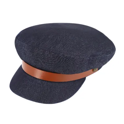 Blue Jean Cotton Sailor Cap - Traclet Reference: 7780 | Traclet Hat Shop