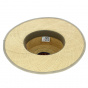 Natural Panama Bolero Boater - Bullhide