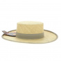 Natural Panama Bolero Boater - Bullhide