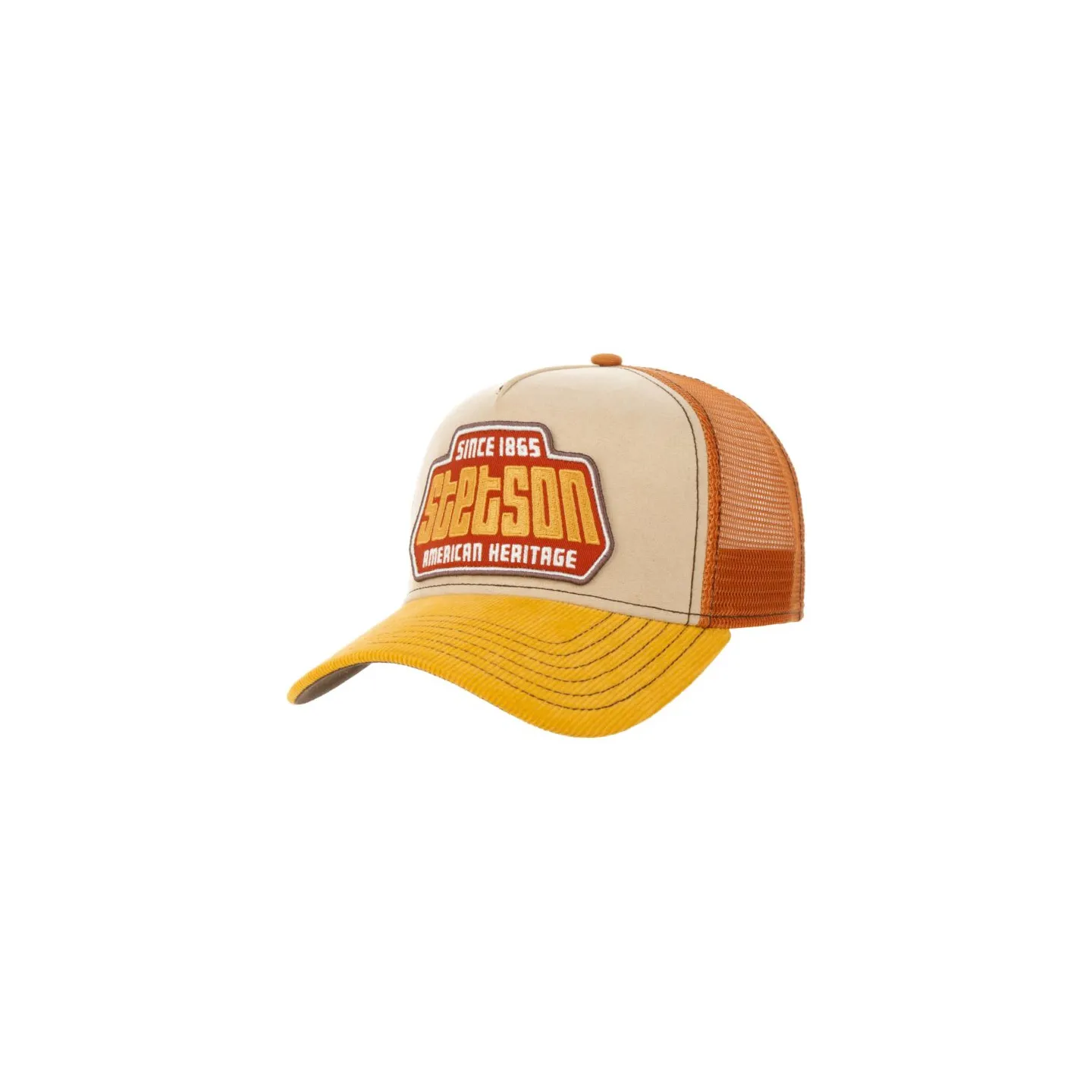 Casquette Trucker Coton American Heritage Brickstone - Stetson