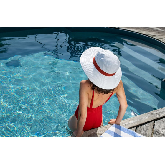 Chapeau bob Bord de mer Terracotta - Soway Chapeau bob Bord de mer Terracotta - Soway