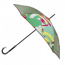 Parapluie femme canne Rectangle Fascination - Piganiol