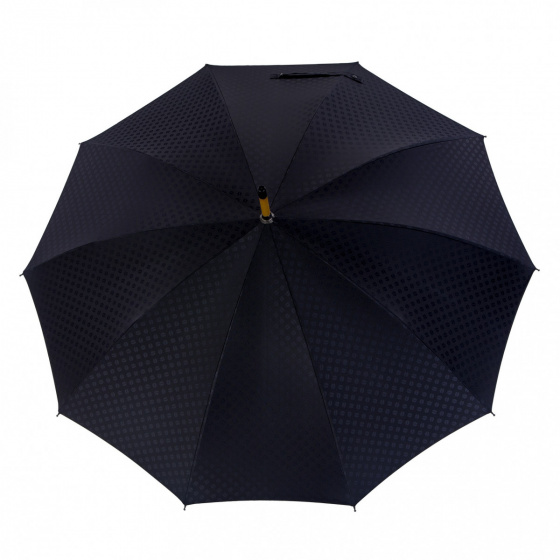 Parapluie Canne Manuel Homme Arabica Noir - Piganiol