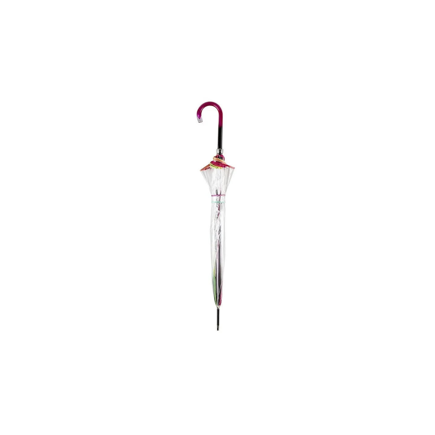 Women's cane umbrella Cloche Néon - Piganiol