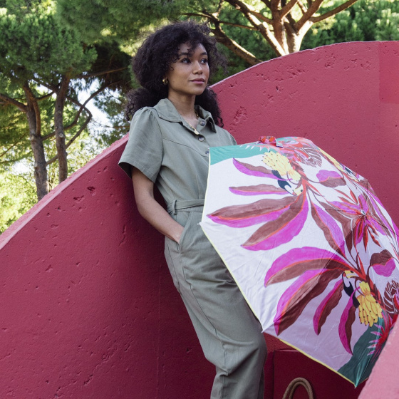 Women's folding umbrella UPF 50 Coco Banana - Piganiol