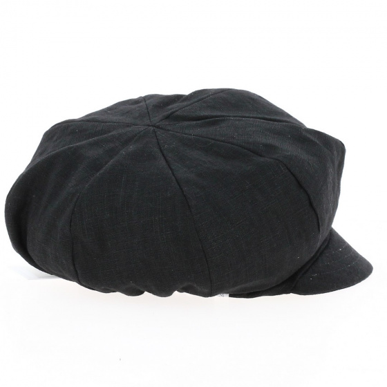 Casquette Gavroche Elorine Lin Noir - Mtm