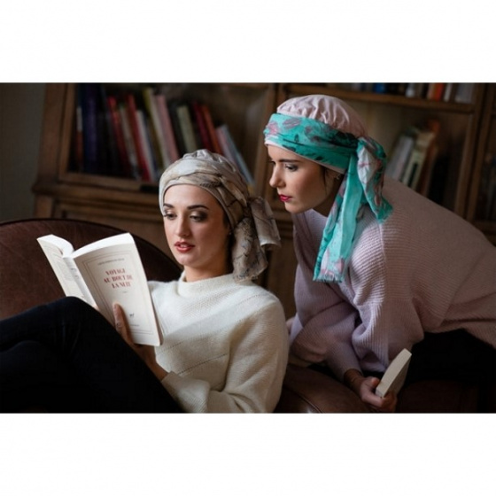 Sanja Beanie Powder Pink with Scarf - MTM