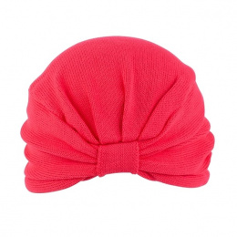 Salomé Coral chemotherapy turban - Taffta