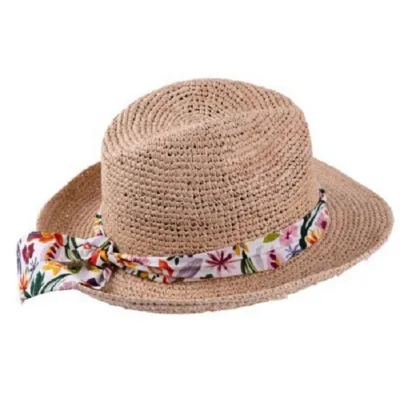 Trilby Raphia Rome Hat - Traclet