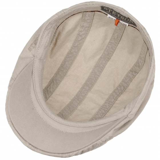 Casquette Plate Madison delavée Cotton Stetson