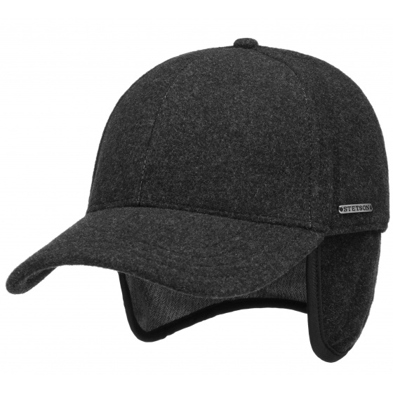Grey VABY Baseball Cap - Stetson Grey VABY Baseball Cap - Stetson