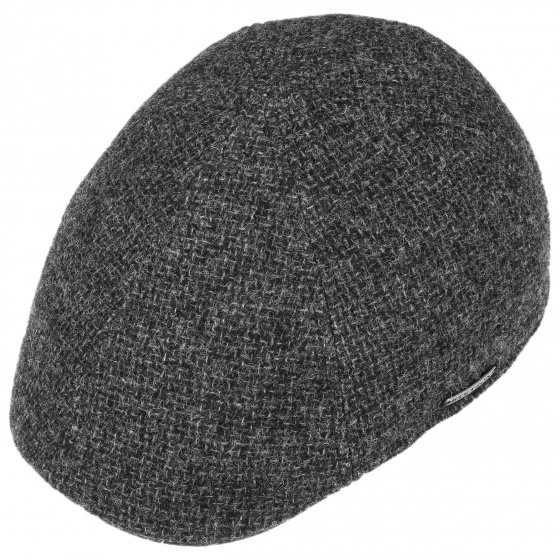 Texas Brushed Wool Cap Grey - Stetson Texas Brushed Wool Cap Grey - Stetson