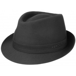 Teton Cotton Hat Black UPF 40+ - Stetson