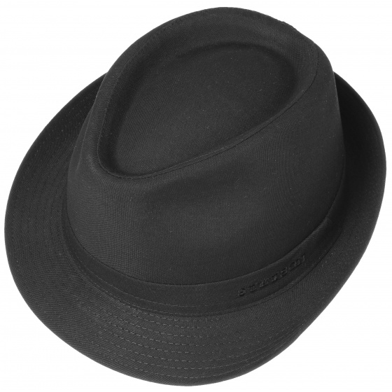 Cotton Teton Black Hat UPF 40+ - Stetson Cotton Teton Black Hat UPF 40+ - Stetson