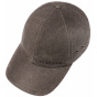 Brown Liberty Leather Baseball Cap Stetson