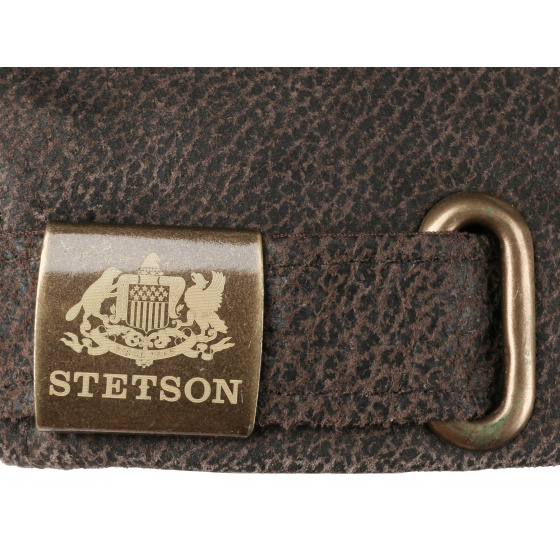 Brown Liberty Leather Baseball Cap Stetson Brown Liberty Leather Baseball Cap Stetson