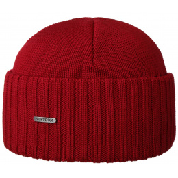 Bonnet d'hiver en laine et mohair rouge rayé pour femme, bonnet à pompon,  bandeau, gants sans doigts, Sherpa Fleece Smoke Earth -  France