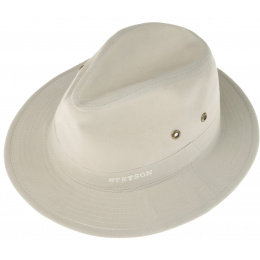 Chapeau Traveller Virginia Coton Biologique Beige-Stetson