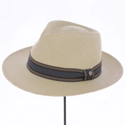 Chapeau Fedora Panama Stone - City Sport