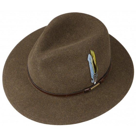 Stetson Traveller Vitafelt Newberg Brown Hat