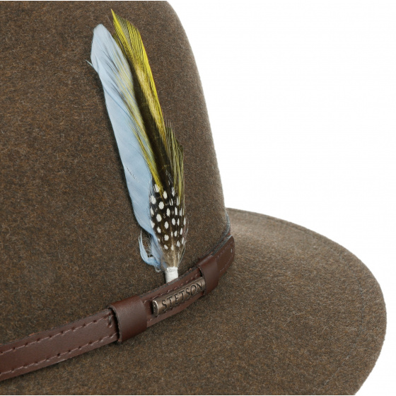 Stetson Traveller Vitafelt Newberg Brown Hat