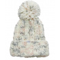 The Opal pompom hat - Coal