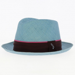 Trilby Panama Hat Blue - Traclet