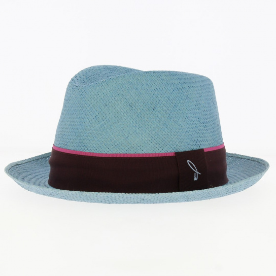 Trilby Panama Hat Blue - Traclet