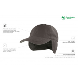 Waterproof Baseball Cap with Ear Flaps - Traclet