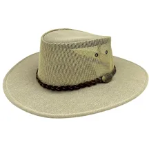 Chapeau Traveller Suede Breezer Explorer Sand - Jacaru