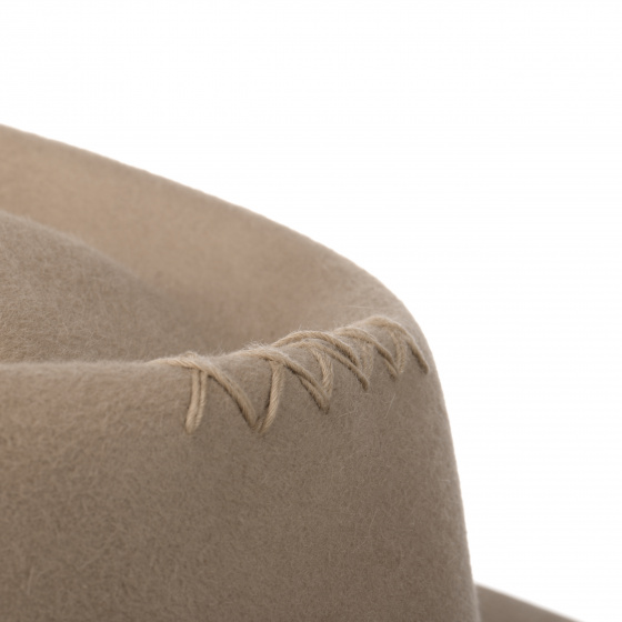 Stetson Outdoor Beige Fur Felt Fedora Hat