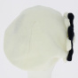 Irma white cotton beret - BeBeret