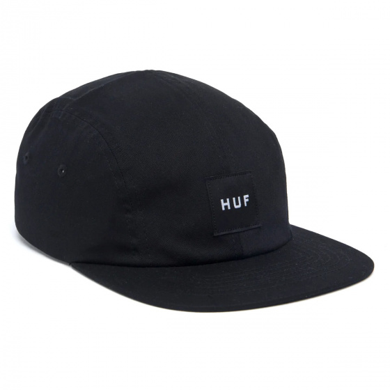 Flat Strapback Cap Osaka Volley Black - Huf