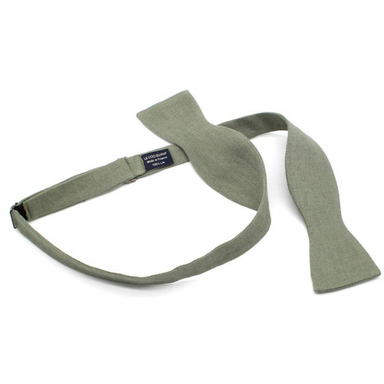 Nœud Papillon Lin Vert Sauge - Le Coq En Pap Nœud Papillon Lin Vert Sauge - Le Coq En Pap