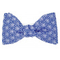 Japanese Navy Blue Bow Tie Saki - Le Coq En Pap