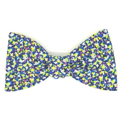 Liberty floral bow tie - Le Coq En Pap